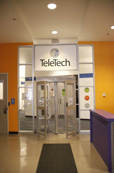 The entrance to teletech in kalispell montana